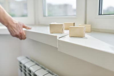 Как установить пластиковый подоконник